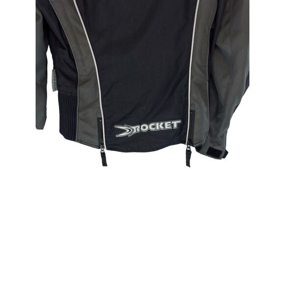 Joe Rocket Motorcycle Jacket Biker Leather Women's Black Padded Mesh Small - Picture 13 of 16